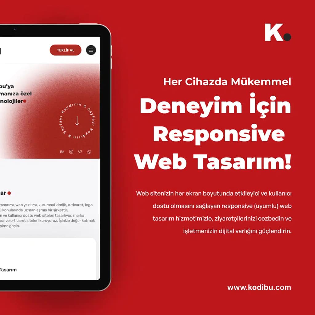 Mükemmel Kullanıcı Deneyimi İçin Responsive Web Tasarım Mükemmel Kullanıcı Deneyimi İçin Responsive Web Tasarım
